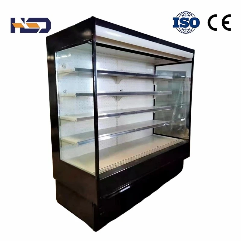 Transparent Display Air Curtain Cabinet